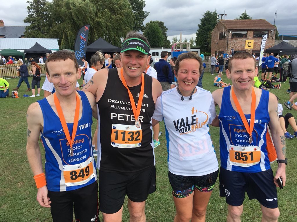 RunMND's tweet photo. These pair are just incredible another brilliant weekend of flying the flag and breaking PBs for @mndassoc and great to see @LufcColin back to where he belongs 🙌🏼 @Leeds0113 https://t.co/zzWRkzvkCC