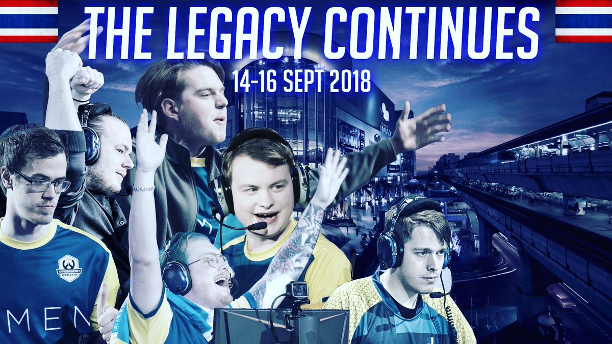 As we speak members of the Swedish team are headed to Thailand for the Group Stages. We'll keep you updated of our endeavours! This is our year, watch us make history 🇸🇪 #OWWC2018 #OWWC #macetotheface #välfärd