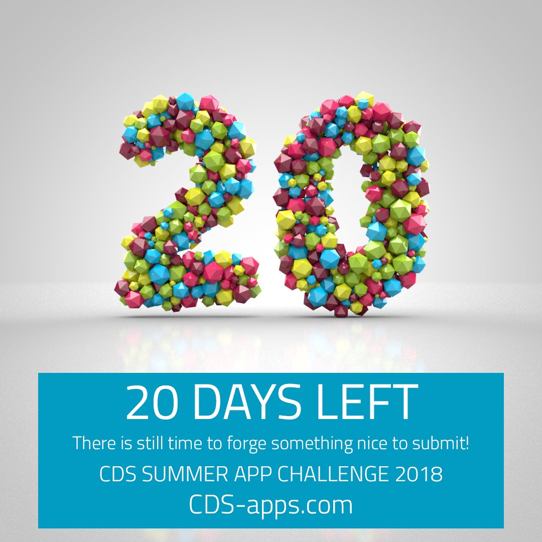 cds_apps's tweet photo. 20 DAYS LEFT
There is still time to forge something nice to submit!
CDS SUMMER APP CHALLENGE 2018
https://t.co/ux8EAEAnHU #clinicalmodels #openehr #informatics #HealthIT https://t.co/V6RAY6cSRD