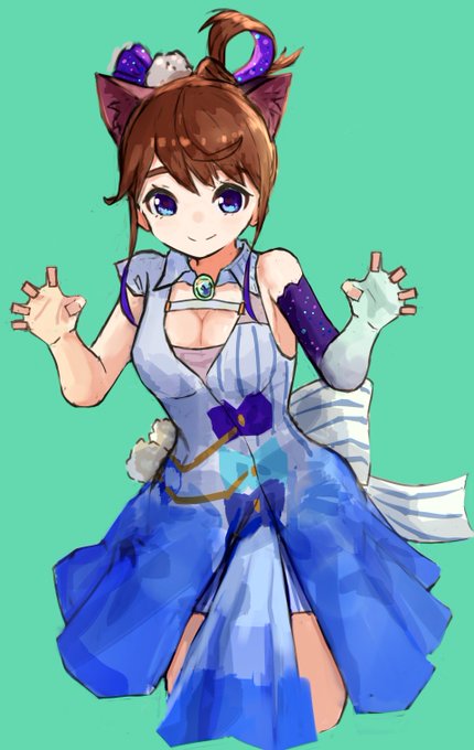 ねこみみかわいかった🍀
#奏天まひろ 