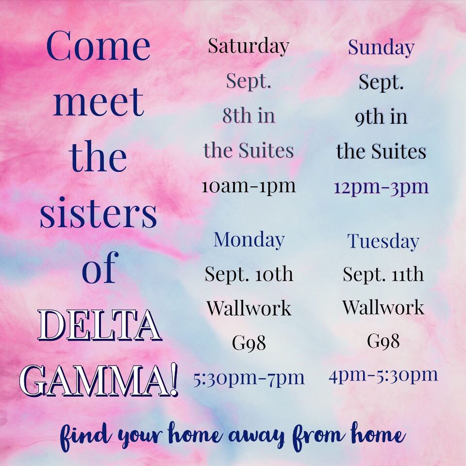 Delta Gamma • IUP (@deltagammaeh) on Twitter photo 