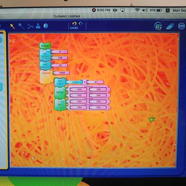 When a student produces code that literally looks like spaghetti.  ift.tt/2wXg5gt #mscomputinghkis #hkisms #coding #codingart #turtleart #codetolearn ift.tt/2oVjjgV
