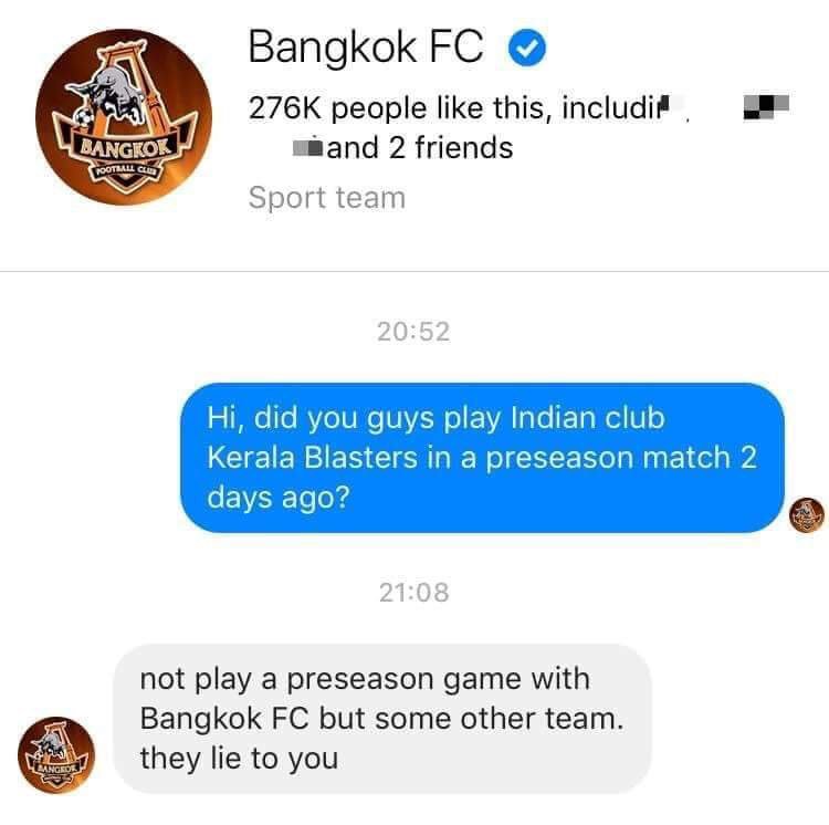 kaushik_footy's tweet image. Even the Thai&apos;s are asking who the fuck are @KeralaBlasters 😂😂
#WTFAKB