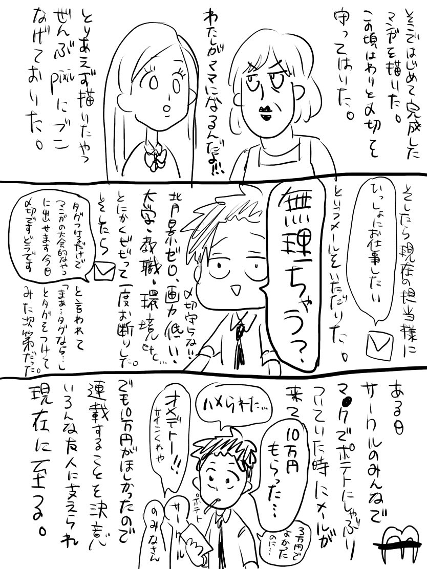 底辺漫画家のひとり言 