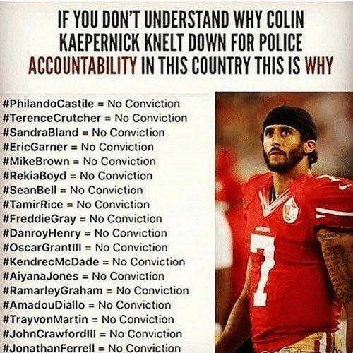 AgpgbgdgAlan's tweet photo. @tonyposnanski @Rich705 #ITakeAKnee #WeTakeAKnee https://t.co/kmA37p6f13