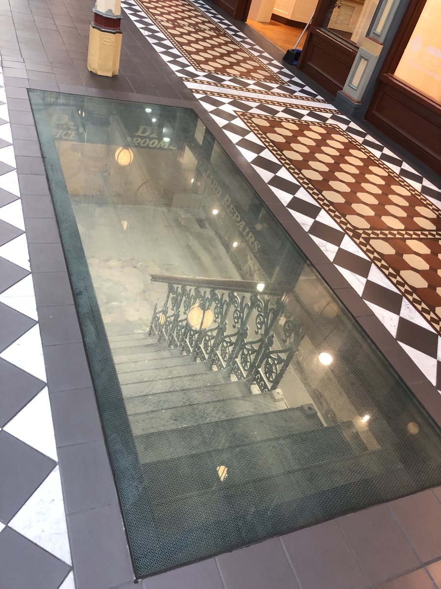 PeterKaridis's tweet photo. Great idea to see the basement of #adelaidearcade Would be a great little #Cafe if it could be activated. @CityofAdelaide #History @rundlemall @enova_rick @MartinHaese @HoussamAbiad https://t.co/gNpU2ukZZC