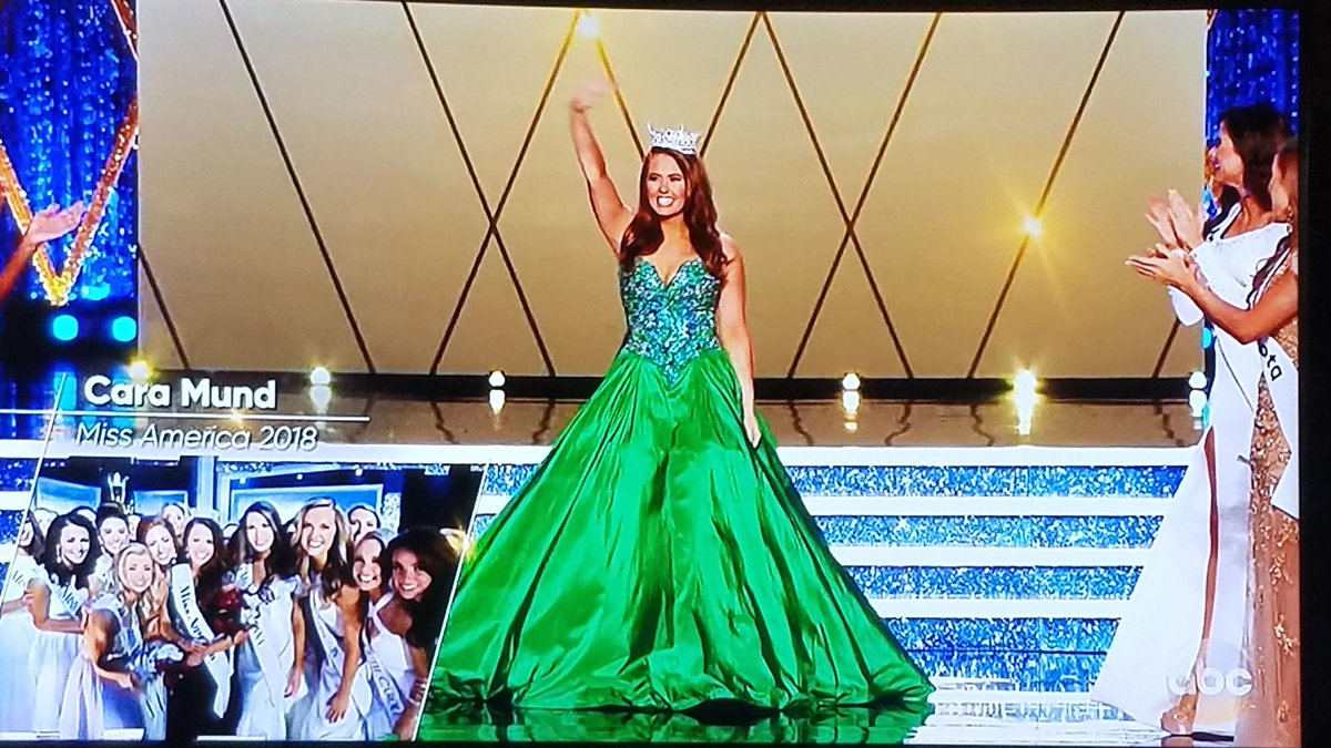HSorensenFargo's tweet photo. By far too short of a recap of @CaraMund year as @MissAmerica #MissAmerica #standwithcara #ndproud https://t.co/D11Q8DECT1