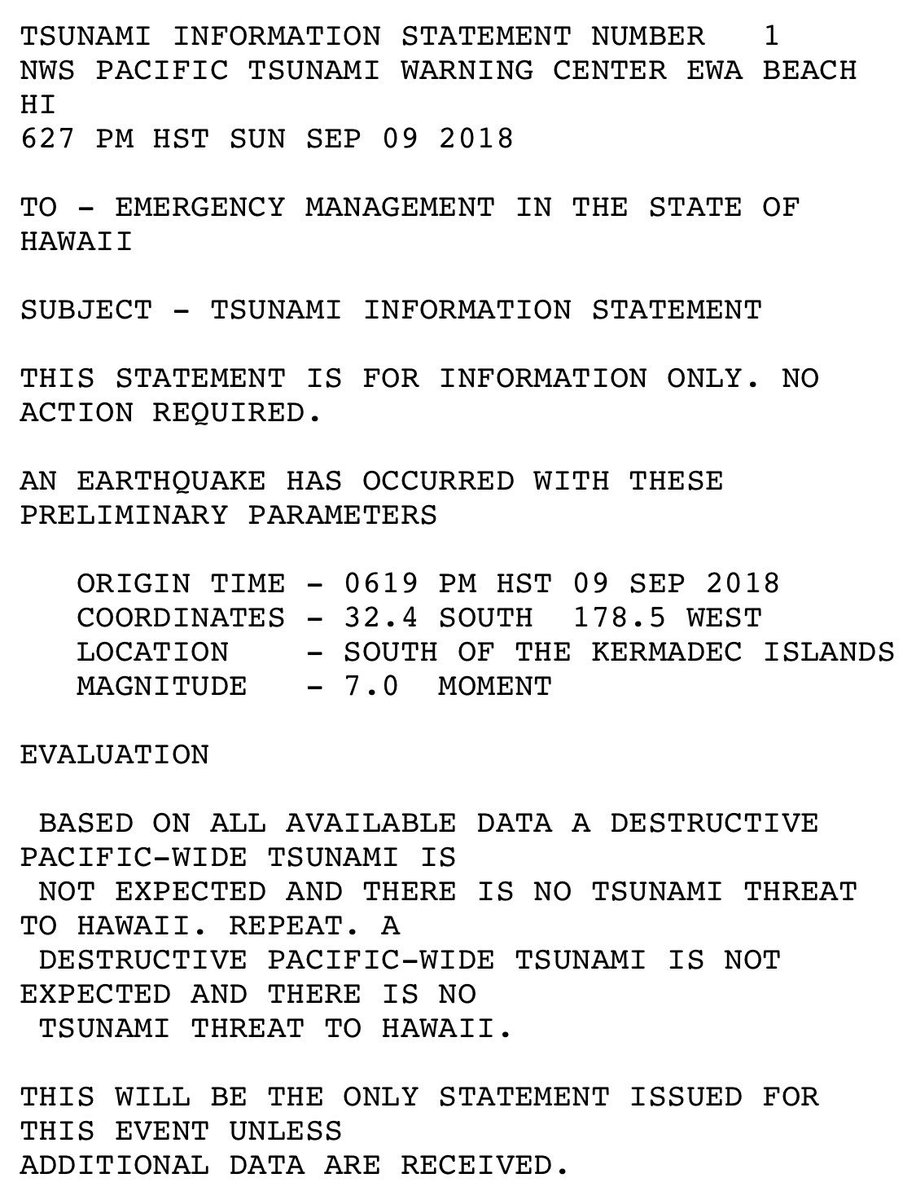 HAWAII TSUNAMI WATCH (@HITsunamiWatch) / Posts / X
