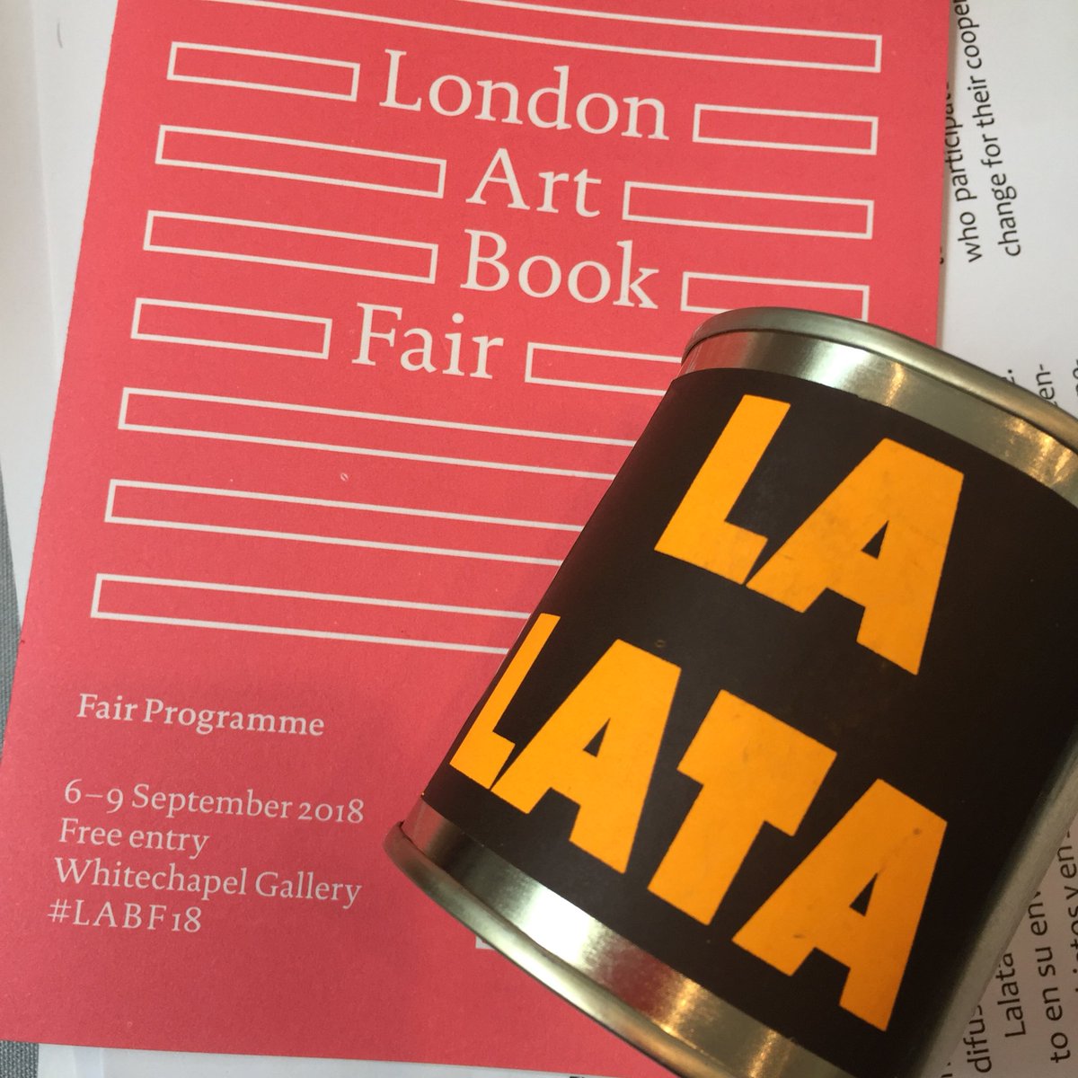 lalatarevista's tweet photo. Ohhh! Time to leave and we were having so much fun. We’ll miss you! @_TheWhitechapel #LABF18 https://t.co/jPNjRr5HGT