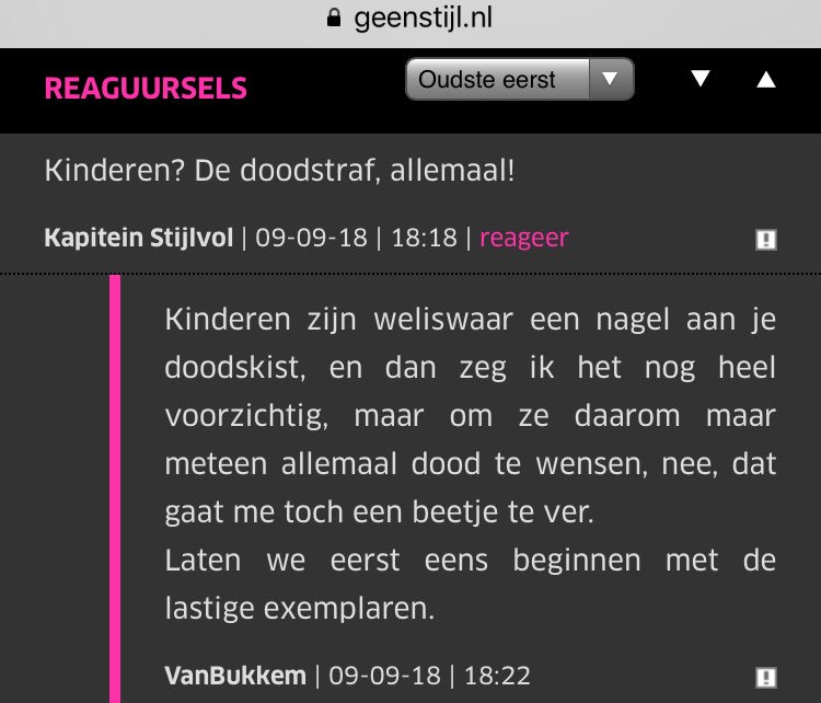 speelmens's tweet image. Ondertussen op #GeenStijl.

#LilienHowick