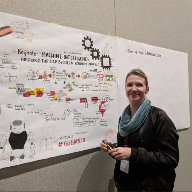 SciVisTo's tweet photo. Me at #GoGain18 in Boston. Thanks for having me @GAINnetwork, it was amazing to work with you! https://t.co/5cBr3CulT1