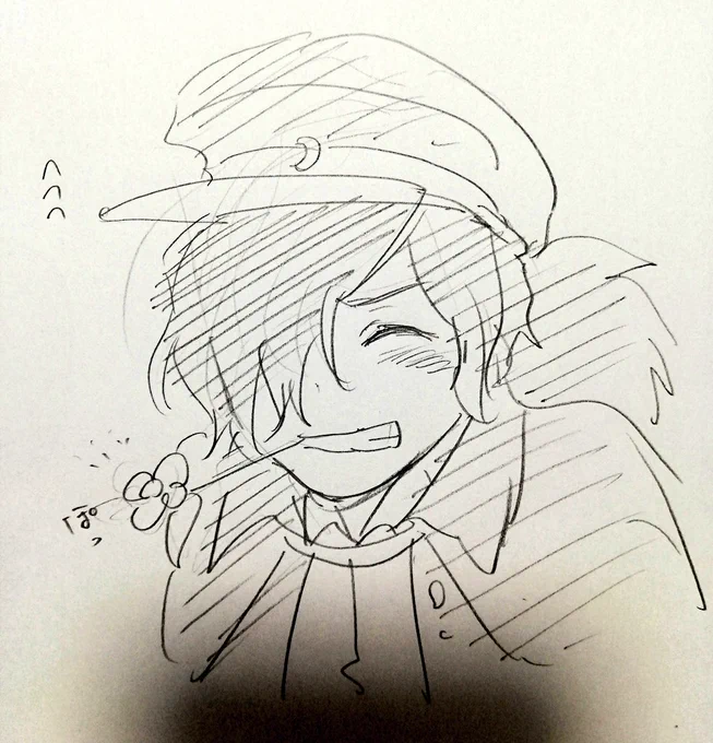 嬉しいと葉っぱに花が咲く 