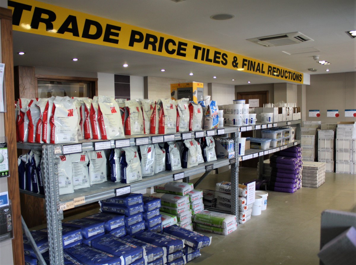 TilesBathroomCo's tweet photo. All the tiles and accessories you need to get the job done! In stock to take away today ๐
#TilingAccessories #LeedsShowroom #TileShowroom #Yorkshire #tilegrout https://t.co/6QWpRrMw0H