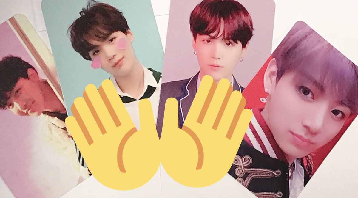 bts__39tt's tweet photo. #LoveYourself_結_Answer
トレカ  ⚪︎ユンギ2
             ⚪︎グク1
             ⚪︎ホソク1

推し2つ当たりました😆 https://t.co/B01Jp3ivdq