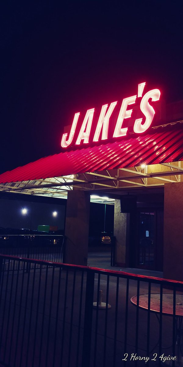 Jakes in Lubbock #Texas was tizzight. here's what it looked like