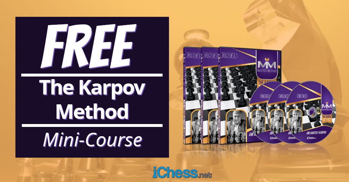 OnlineChessLess's tweet image. [FREE GIVEAWAY] Karpov is famous for &quot;converting a space advantage&quot; and in this lesson, he reveals his secret tips and techniques on how to do that the &apos;Capablanca&apos; way. ichs.co/2O4b250 #chesslessons #chesscoaching #chessteaching #chessvideos #learnchess