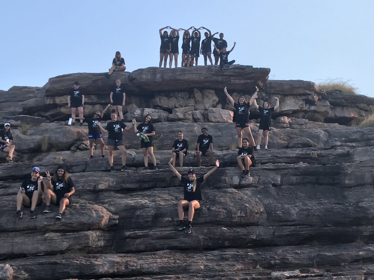 theGirlsAcademy's tweet photo. #Palmerston &amp; Taminmin Girls Academies annual 3-day Showcase trip for year 9-11 students involved #Kakadu, #CahillsCrossing, #Jabiru #MamukalaWetlands, #NoulangieRock, #Bowali and learning about the history and the stories of these places.
#NorthernTerritory #NT #Darwin https://t.co/CW2jHei0Qd