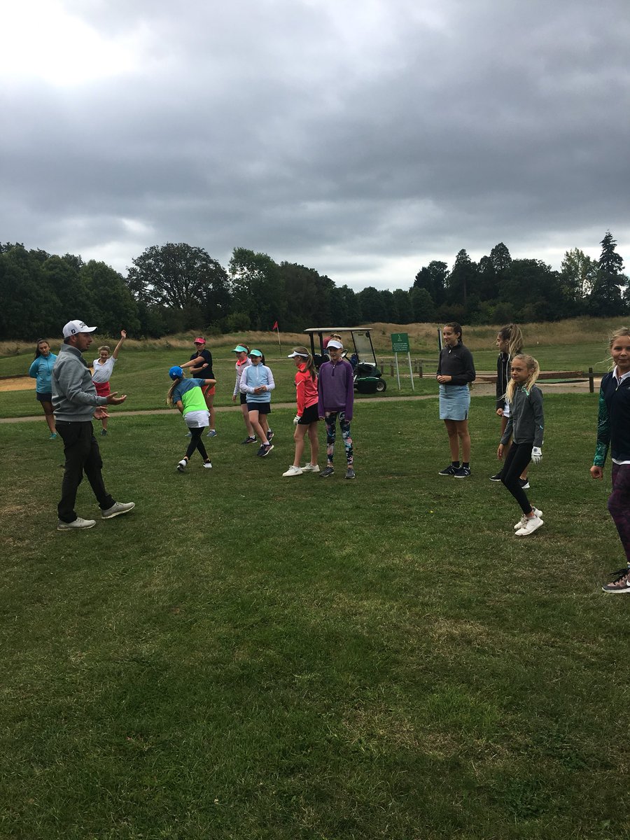MilfordGolfClub's tweet photo. @MilfordGolfClub Surrey girls enjoying the quality of Milford Golf Club. Coaching session followed by 9 holes match play #seriousgainsmade #shortgamemasterclass #milfordlovesjuniors @SimonFowlerPGA @BenRossProGolf @GolfSurrey @CrownGolf https://t.co/FIoLzD5yJL