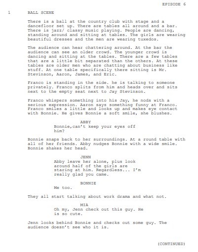 Coven_Official's tweet photo. Here is a clip from @Coven_Official  script! We hope you guys enjoy it. We are looking into posting more if we get positive feedback. Thank you guys for all the support. Don't forget to like and share! #bonniebennett #kaiparker @Cobrakai1972 @ChristophrWood @KatGraham https://t.co/ExeHuy9vaj