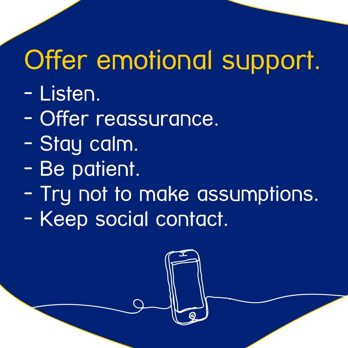 MindCharity's tweet image. It can be distressing if you're worried about someone who feels suicidal. You may feel unsure of what to do, but there are lots of things that might help. #WSPD bit.ly/2M2dirZ