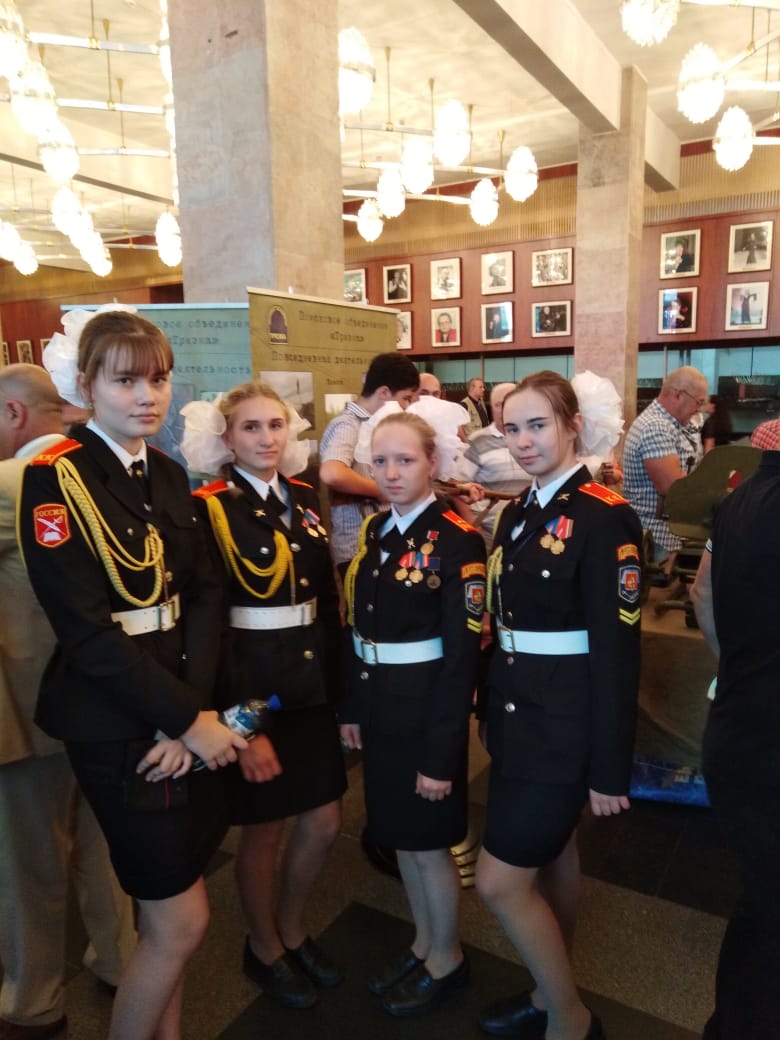 #sch770879 #Кадеты 9-Г 07.09.2018 года посетили торжественное мероприятие в Лужниках - 20-летие Московского объединения организаций ветеранов локальных войн и вооруженных конфликтов.