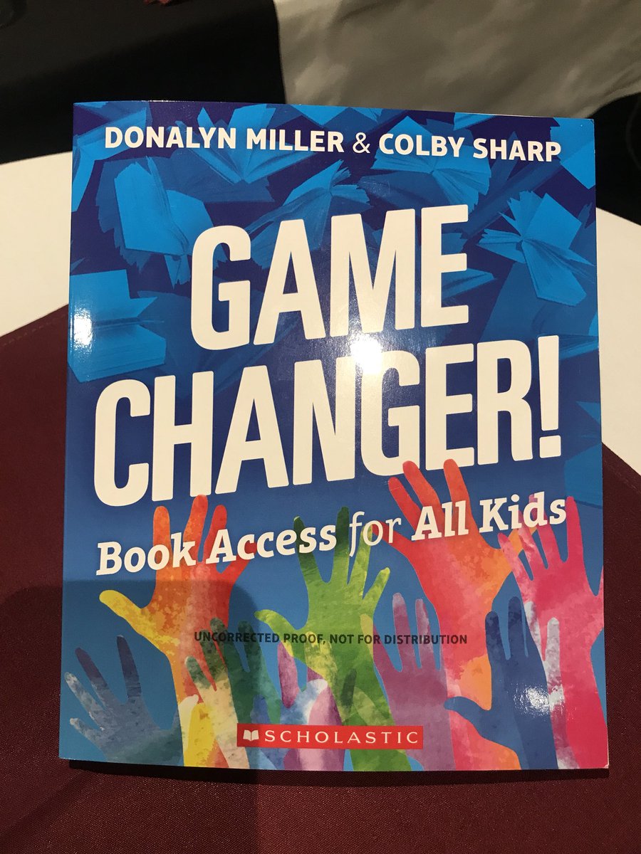 Today, I held the first ARCs of Game Changer in my hands and signed them for workshop attendees in Brisbane. I almost cried. Still surreal to see my name on a book. <a href="/colbysharp/">Colby Sharp</a>, look what we did! Can’t wait for finished book to release in the States in 2 months. #bookaccessforall