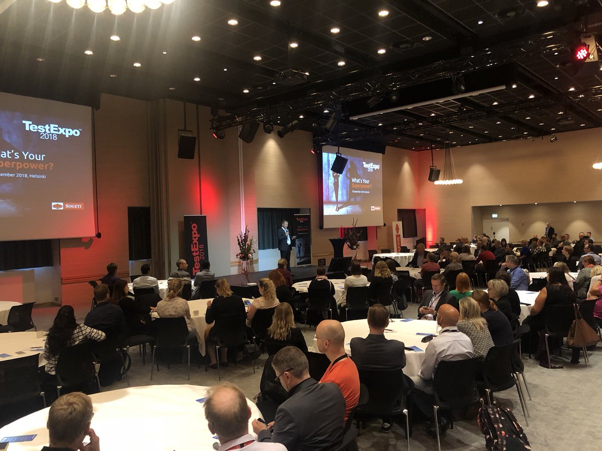 About to talk about ”Designing Services for Humans in the Age of AI” at #testexpo. Looking forward to the discussion! <a href="/sogeti/">Sogeti</a> <a href="/Idean/">Idean</a>