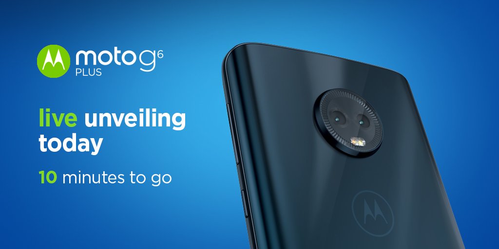 Motorola India on Twitter "Are you tuned in and ready for the new motog6plus to launch in just