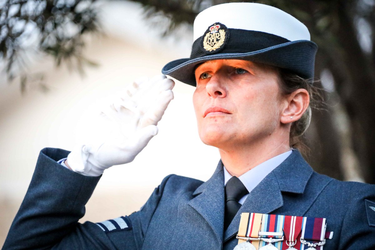 RAFAkrotiri's tweet photo. This weekend Royal Air Force Akrotiri paid homage to those who sacrificed their lives in the Battle of Britain. Station Commander Gp Cpt Snaith received the salute from the parade commander.
#battleofbritain #thefew #stncdr #RememberThem https://t.co/WaPnmGD5M8