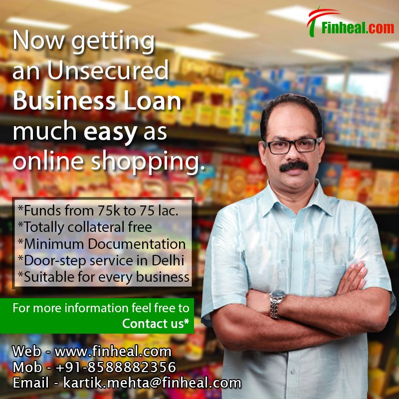 Finheal1's tweet photo. Get Unsecured Business Loan Easily with https://t.co/0AraGdlqPJ Suitable for all business owners. Click on this link to apply online - https://t.co/wLqke6EPI0
#Delhi #Noida #Gurgaon #Faridabad #Ghaziabad #Businessloan #Loans #Finance #Funds #BharatBandh #MahangiPadiModiSarkar https://t.co/JPdUO3EpTN