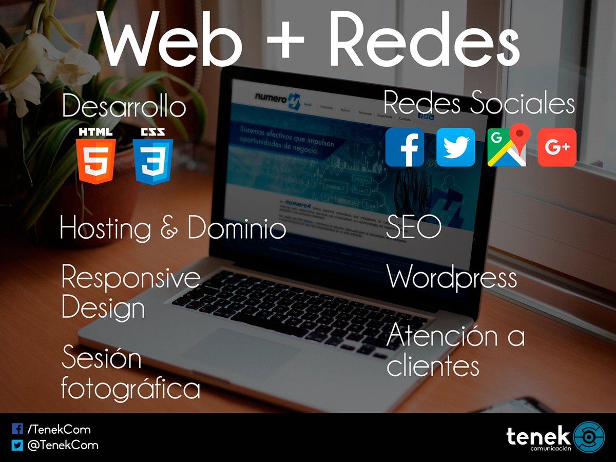 TenekCom's tweet photo. Con un pago y 6 mensualidades puedes tener el sitio web y las redes sociales que tu negocio necesita.

#SitioWeb #RedesSociales #Diseño #TenekCom https://t.co/FKitiatgR6