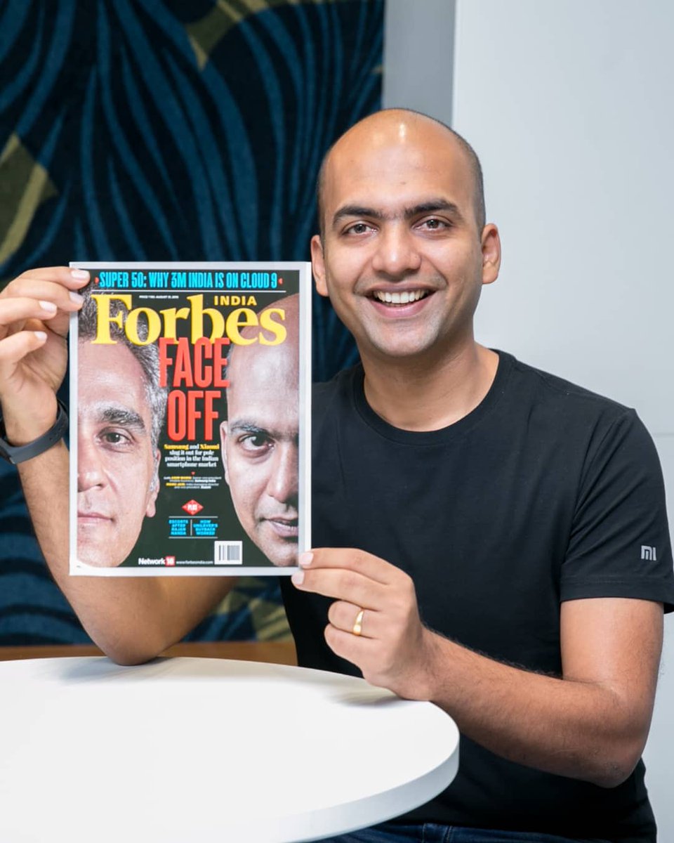 manukumarjain's tweet photo. 3rd @Forbes cover story on #Xiaomi 😊
 
The story is about David vs Goliath! @XiaomiIndia's journey from small startup to No. 1 smartphone brand👏
 
If there is a Goliath in your life, it means there is also a David within you 🤺

Story: https://t.co/M37og3DWNu

#MondayMotivation https://t.co/gktq4K1eSh