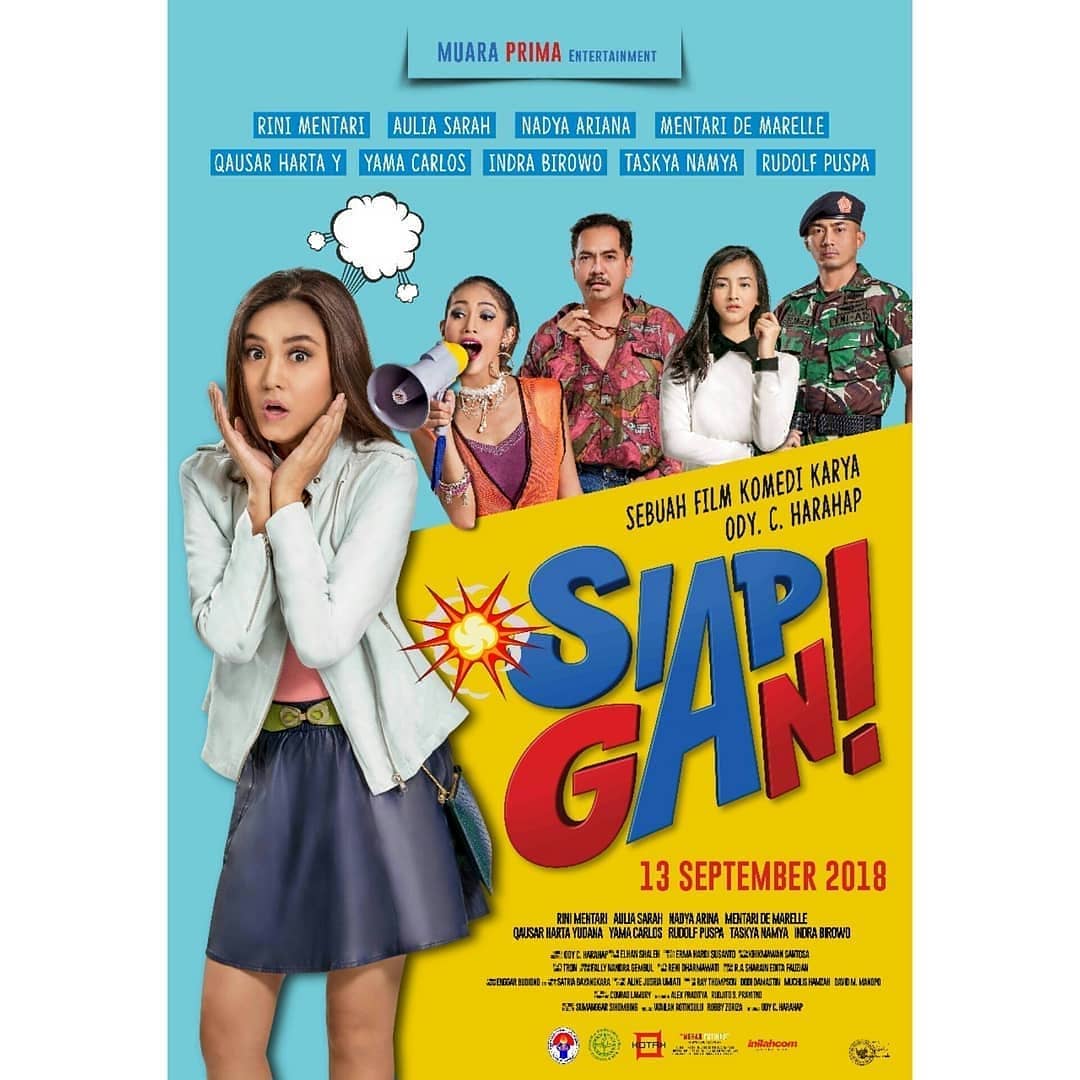 Film <a href="/FILM_Indonesia/">FILM_Indonesia</a> #SiapGan! mengangkat cerita pelatihan pasukan Paskibra untuk upacara 17 Agustus di Surabaya. Drama-komedi karya Ody C Harahap ini akan tayang 13 September 2018

Baca ulasannya:
firar.id/review-film-si…

#FilmIndonesia #BanggaFilmIndonesia #KamisKeBioskop