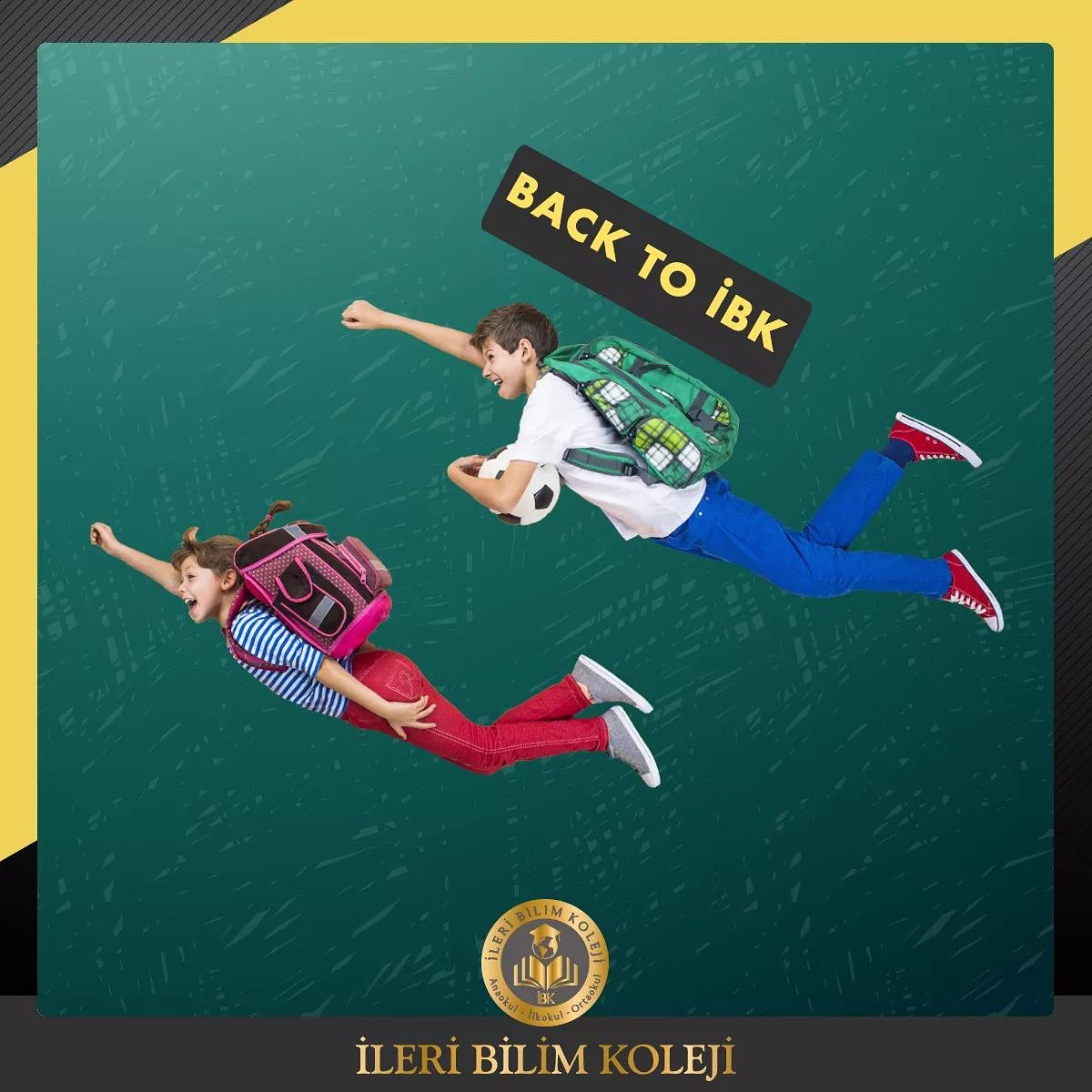 1.sınıftan 8.sınıfa; anaokulu, ilkokul ve ortaokul kayıtlarımızda son günler...
Çocuklarımız için İleri’de buluşalım.

İletişim:
ileribilimkoleji.com
0 232 210 00 00 
Adres: Fatih Mah. 1142/2 Sokak
No.1 Gaziemir - İzmir
#anaokul #ilkokul #ortaokul #egitim #izmir #gaziemir