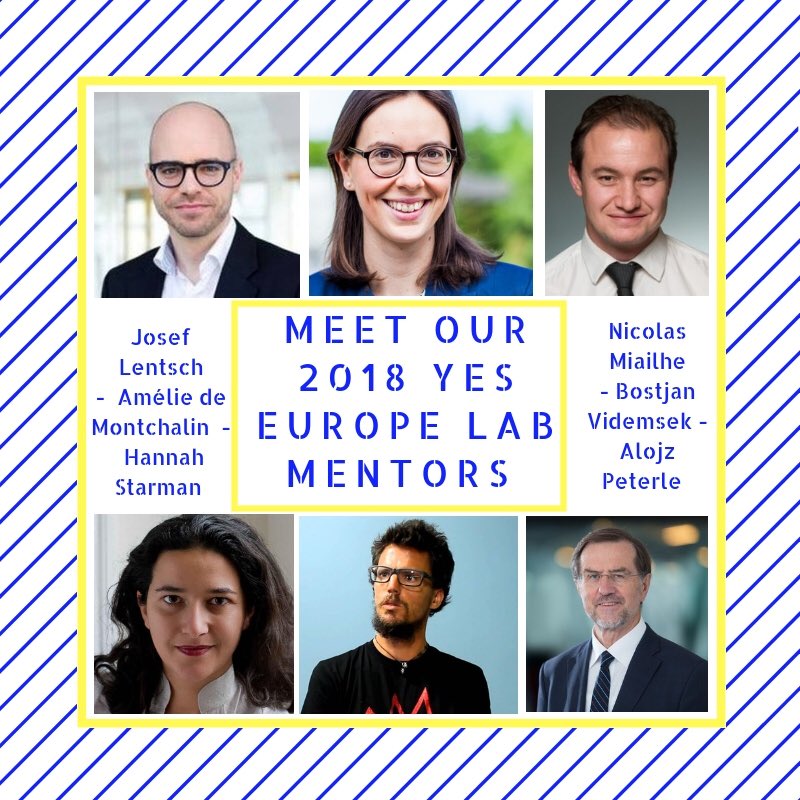 YesEuropeLab's tweet photo. We are wrapping up our first Fellowship program @YesEuropeLab. It’s been inspiring and gave us and our fellows a lot of food for thought. Meet @YesEuropeLab mentors. https://t.co/Y0WQneZh0R
