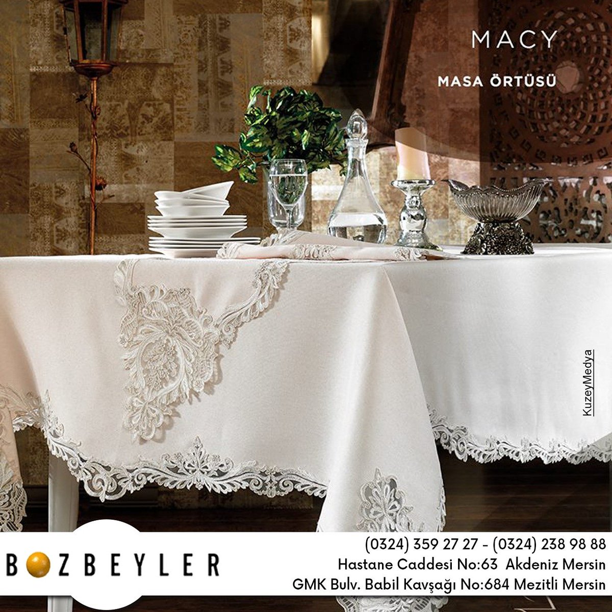 boz_beyler's tweet photo. Zebra Casa Premium Koleksiyonu Macy Masa Örtüsü uygun fiyat garantisi ile Bozbeyler mağazasında 🤗
#bozbeyler #mersin #zebracasa #macy #premium #collection #homesweethome #homedesign #decor #kuzeymedya #bozbeylerexclusive https://t.co/ZyTKXeMx2m