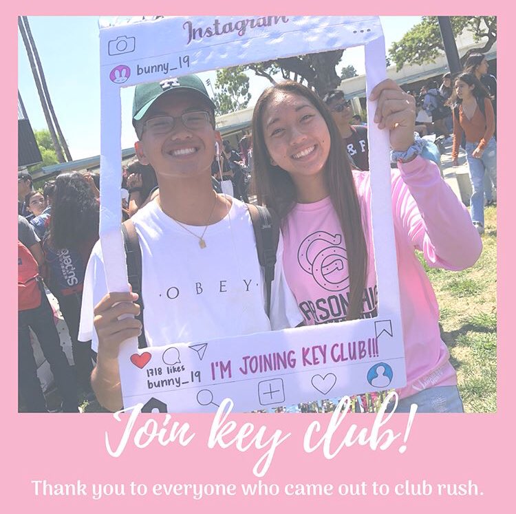 CarsonKeyClub17's tweet image. JOIN KEY CLUB! thank you to everyone who signed up on Friday for club rush! Don’t forget to follow our social media’s!