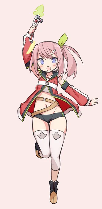 サラちゃんの服えっちくない? #ザレイズ 