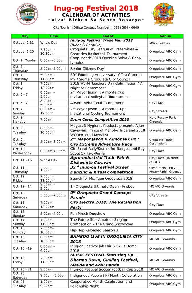 gavreelofficial's tweet photo. Bebo ra jud sya, so excited! #CalendarOfActivites #BAMBOO #UpDharmaDown #VivaSantoRosaryo #OroquietaCity2018 #CityFiesta 💯 https://t.co/r7YJJGLSQ5