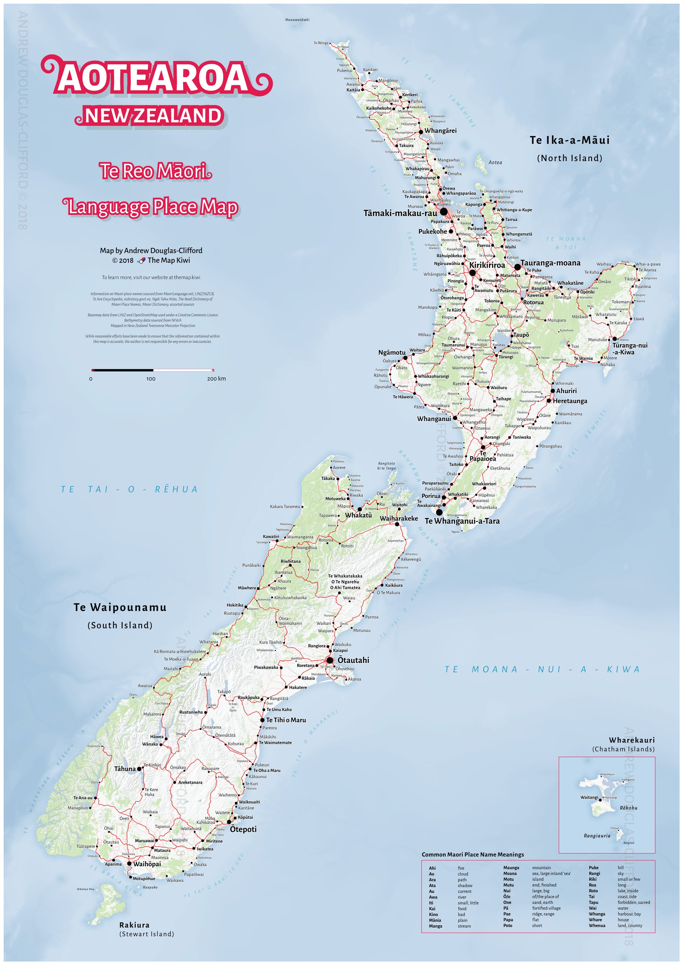Map Of Māori Place Names Nz The Map Kiwi On Twitter: "Since It's #Maorilanguageweek I Wrote A Post On  The Blog About Mapping #Tereo #Maori Place Names! Https://T.co/164Jtcyj3T  Https://T.co/Gglha72Wu0" / Twitter