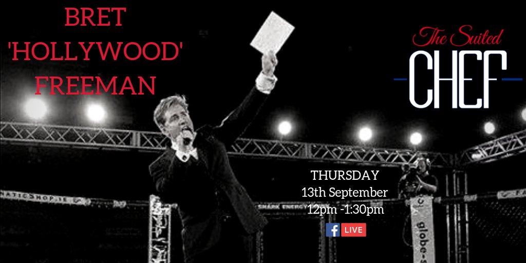 Join us this Thursday with a man who know how to speak - Bret Hollywood! 

bit.ly/2q8KN1E