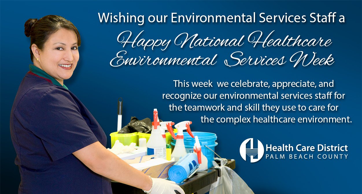 Environmental Services Week - Celebrating Hospital EVS