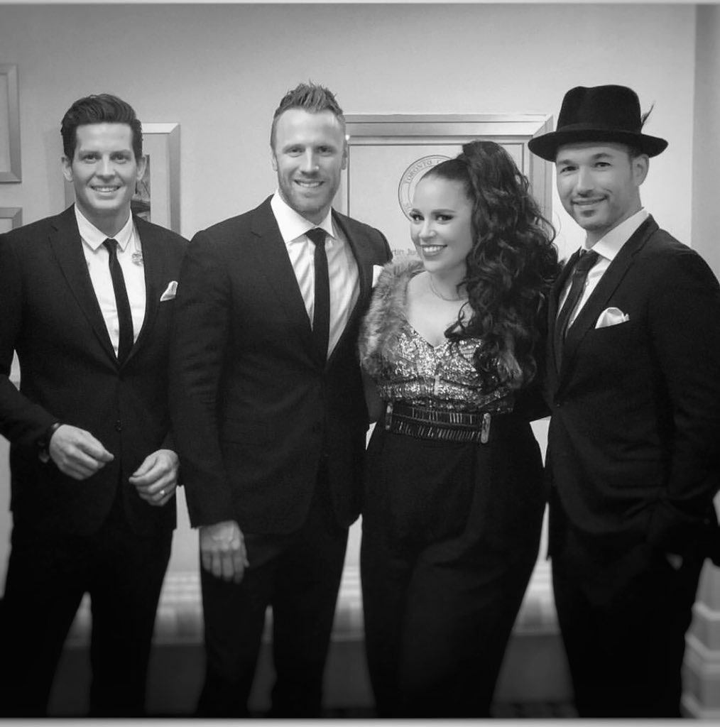 TenorsMusic's tweet image. What a weekend @TIFF_NET! 

Thanks again to our friends@RBC for having us perform alongside the lovely @StaceyKayMusic who you all know from @AGT, honouring women in movies. 

 #MoulinRouge #TIFF18