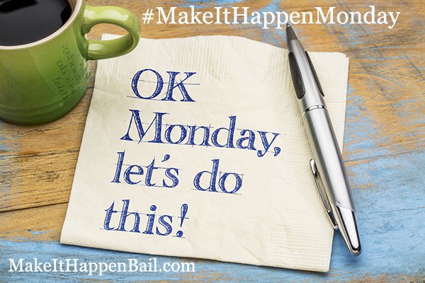 OK Monday, Let's Do This! #MakeItHappen #MakeItHappenMonday

MakeItHappenBail.com (904) 356-2253

#mondaymotivation #mondaymood #mondaymorning #monday #jacksonville #firstcoast #jax #jaxcommunity #duval #duvalcounty #ilovejax #ourjax #florida #bail #fastbail #bestbail #nojail