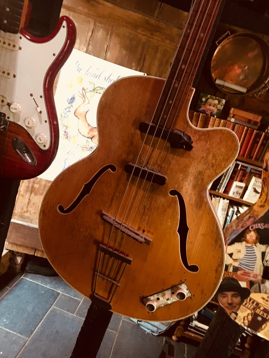 Here’s my old Hofner. Bought in 1959. Still use it.
