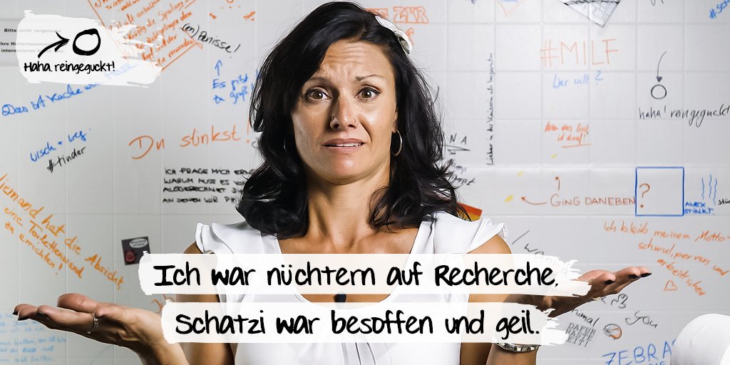 JOYclub_de's tweet photo. Swingerclubbesuche nennt man jetzt Recherche. Weitere Unwahrheiten deckt Betreiberin Sina vom @ClubLillith in unserem Video-Format #HahaReingeguckt auf https://t.co/aFwABU1Xgv https://t.co/L5yDqPbgmS