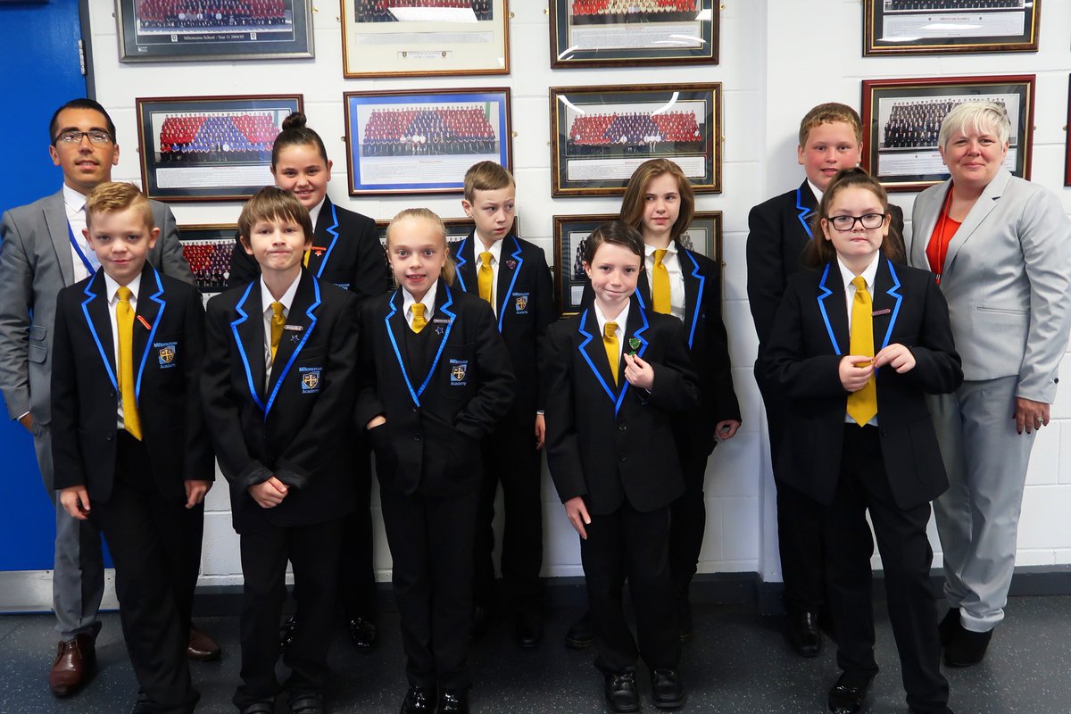 This morning, our Year 7 students that completed the Summer School were awarded with their star badges.

Congratulations to them all.

#WeAreMiltoncross