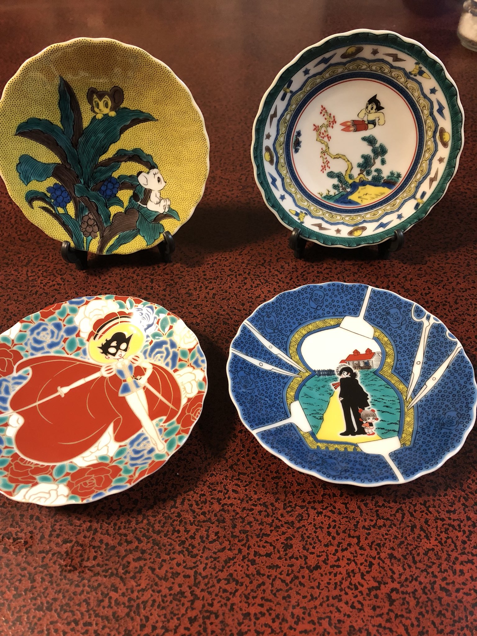 Yukiyuki Sur Twitter コラボシリーズ 可愛い 九谷焼 九谷焼コラボ 手塚治虫 ブラックジャック 鉄腕アトム ジャングル大帝レオ リボンの騎士 石川県 T Co 4pu368pkzq Twitter