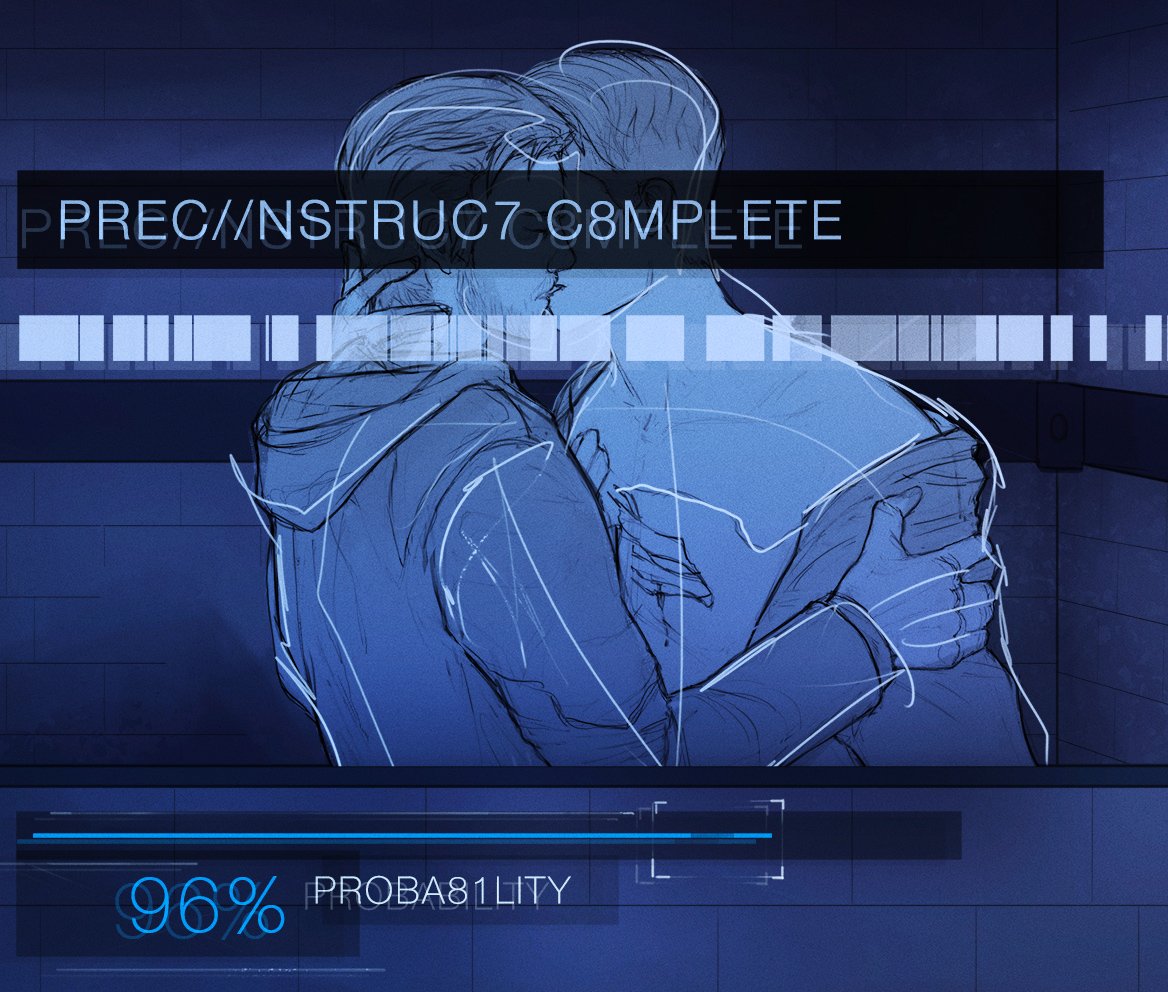 leetmorry's tweet image. One of my all-time favorite case fics, "Fuck pride" (painfully slow burn, I love it so, so much)
archiveofourown.org/works/15227520…

“I’ll be all right.” R’s voice is painfully soft as well, like Gavin’s the one that’s been injured

#DetroitBecomeHuman #GavinReed #RK900 #Reed900 #900Gavin
