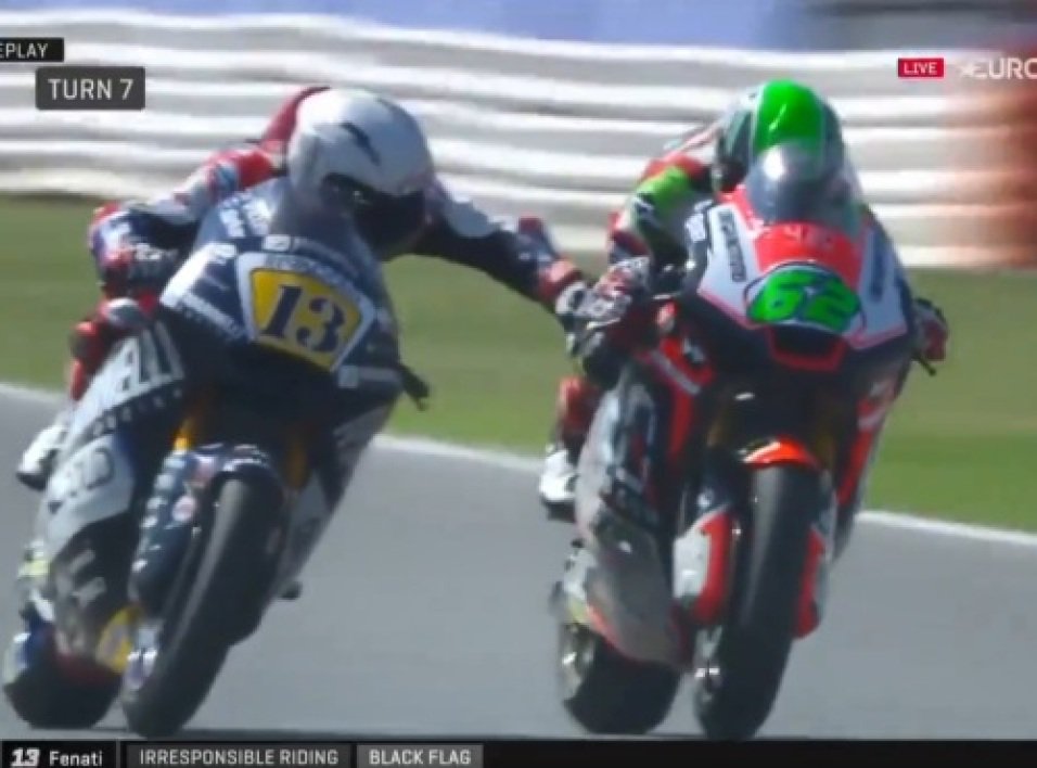 💥 Moto GP2 : Romano Fenati viré après son geste fou à San Marin ➡ bit.ly/2MXFr8N